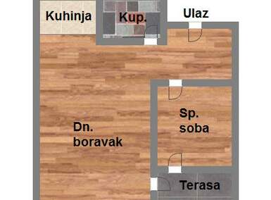 Jednoiposoban stan, Novi Sad, Stari Majur, prodaja, 41m2, 84400e, id1025995